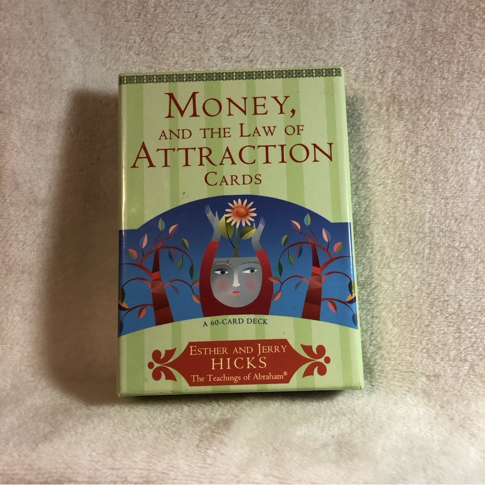Money, and the Law of Attraction Cards 60 card deck by Esther and Jerry Hicks